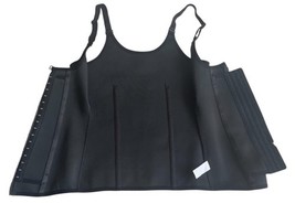 Nebility Waist Trainer Women Corset Shapewear Zipper Cincher Tank Top Adj Straps image 4