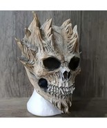 Spiked Teeth Skull Skeleton Mask, Halloween Party Prom Costume - $40.00