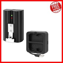 Replacement Battery &amp; Charger Station for Ring Cameras - 6400mAh High Ca... - $31.67
