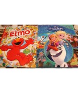 Sesame Street and Frozen Look and Find Books - $28.00