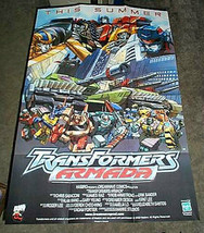 2002 Hasbro Transformers Dreamwave Armada 36x24 comic book store promo poster 1 - £16.95 GBP