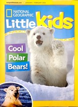 National Geographic Little Kids Magazine Cool Polar Bears + more Jan/Feb 2024 - £3.19 GBP