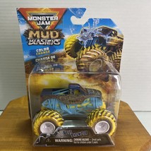 2025 Monster Jam Mud Blasters 1:64 Color Change Blue Thunder - NIP  - $430.81 MXN