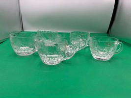 Set of 6 Rogaska Crystal GALLIA Punch Cups - $199.99