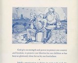 Isbell&#39;s Restaurant Uncle Sam Santa Claus Menu Chicago 1941 America Awakes - $77.22