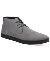 Alfani Men&#39;s Barrett Faux-Suede Lace-Up Chukka Boots Grey Size 11.5 New in Box - £24.58 GBP