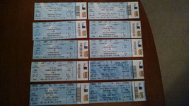 Tampa Bay Rays 2013 &amp; 2011 MLB Season Full Unused Ticket Stubs @ Tropicana Field - £2.35 GBP