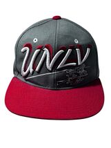 Vtg UNLV Runnin’ Rebels Zephyr Hat Cap Gray Snap Back 35% Wool 65% Acryl... - $25.60