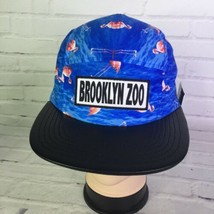 Brooklyn Zoo Flat Brim Flamingo Water Printed One Size Hat Cap Manhattan... - £10.88 GBP