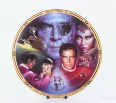 Star Trek VI 6 Undiscovered Country Hamilton Vintage Porcelain Plate  - £10.19 GBP
