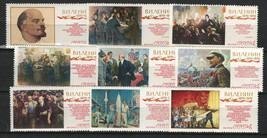 Russia Ussr Cccp 1970 Very Fine Mnh Stamps Set Scott # 3689/3698 Lenin - £2.86 GBP