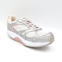 Danskin Women Walking Sneakers Athena Size US 7 EUR 39 White Gray Pink Leather - £12.98 GBP