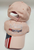 Trump 2024 Keep America Great Pink Ladies Woman For Trump Cap Hat - £14.84 GBP