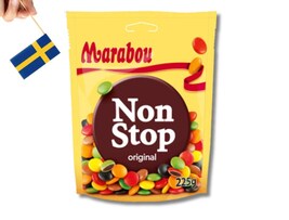 1 Bag of Marabou Non Stop Original 225g (7.93 Oz), Swedish hard crunchy ... - $9.03