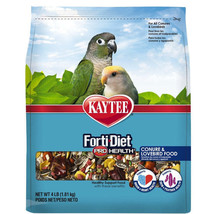 Kaytee Forti Diet Pro Health Conure &amp; Lovebird Food: Omega-3 &amp; Probiotic... - $33.61+