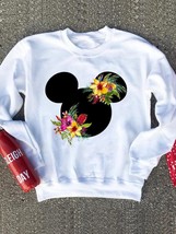Flower Watercolor Love Clothes Pullovers Print Lady Fashion Clothing Ladies Fema - £78.42 GBP