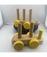 2 Melissa &amp; Doug Disney Winnie The Pooh Wooden Stacking Train Car Replac... - $11.73