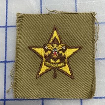 Star Rank Patch Boy Scouts of America BSA vintage early - £49.76 GBP