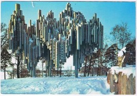 Postcard Helsinki Finland Sibelius Monument 4 x 6 - £2.83 GBP