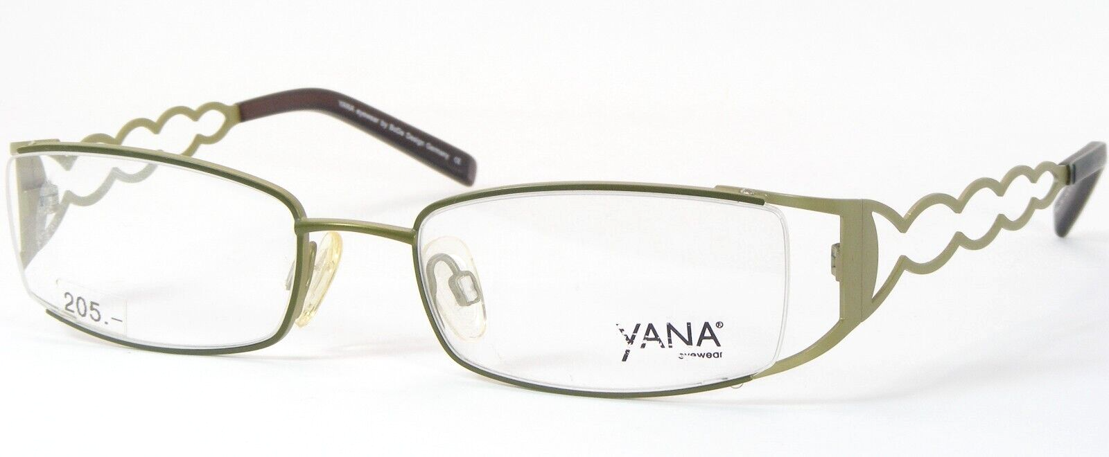 Yana by BoDe Design 2237 46 BLUE /TORTILLA BROWN EYEGLASSES GLASSES 53-1... - $97.17