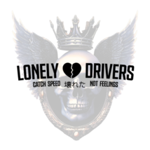 Lonely Drivers Premium Vinyl Decal/Banner, JDM, Windshield, Import, Tuner - $4.95+