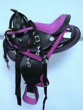 All Fully branded Synthetic Western Horse Saddle Tack, Get 16&quot; - £323.70 GBP