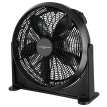 Air Monster 20 Inch Air Circulator Wall Mountable 3 Speed Fan in Black - £63.19 GBP