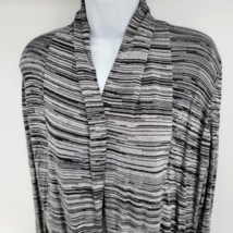 Express Open Wrap Womens Sweater Size L Gray - £13.19 GBP
