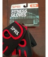 Spri Fitness Gloves S/M Red/Black-Brand New-SHIPS N 24 HOURS - $40.49 CAD