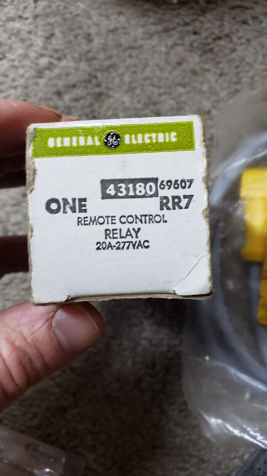 NEW GENERAL ELECTRIC GE RR7 RR7EZ Remote Control Relay Quick Disconnect ... - $81.77