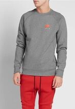 Nike Air Crew Carbon Heather & Bright Crimson Sweatshirt Mens Sz XL  - €16,83 EUR Nike Air Crew Carbon Heather & Bright Crimson Sweatshirt Mens Sz XL  - €16,83 EUR