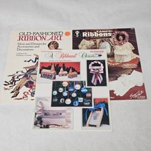 Ribbon Art Lot of 3 Leaflets Old-Fashioned, Fancy Ribbons, Ribband Chris... - £10.36 GBP