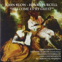 Welcome Ev&#39;rey Guest [Audio CD] Blow, John [Organ]; Purcell, Henry; Miro... - £11.85 GBP