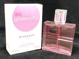 So Givenchy By Givenchy 1.7 Fl.Oz Eau De Toilette Spray For Women ,Discontinued. - $49.92