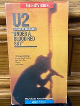 U2 Live At Red Rocks Under A Blood Red Sky VHS 1986 *Pre-Owned* US2 - $7.99