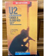 U2 Live At Red Rocks Under A Blood Red Sky VHS 1986 *Pre-Owned* US2 - $7.99