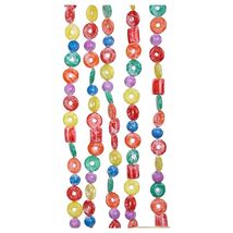 Lifesaver Ball and Candy Christmas Garland 6 Feet Long H1737 New - $19.78