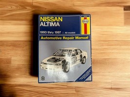 Repair Manual Haynes 72015 Nissan Altima 1993 - 1997 Service  - £8.76 GBP