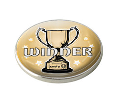 ASBRI &quot; WINNER &quot; GOLF BALL MARKER - $68.59 MXN