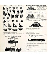 1922 N.T. Bushnell Door Hardware Trolley Teacks Advertisement Catalogue ... - $42.03 CAD