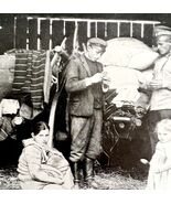Homeless Polish Family Fleeing German Invasion WW1 Print 1917 Military S... - €25,75 EUR
