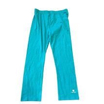 Naartjie Kids Girls Teal Blue Leggings 9/10 - $11.52