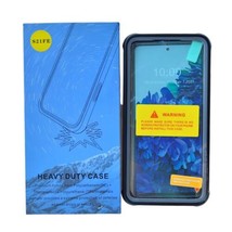 For Samsung Galaxy S21 FE Heavy Duty Case Rugged Cover Black &amp; Clear New in Box - £13.22 GBP