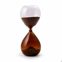 Bey-Berk Handblown Hourglass Sand timer Home Office Decor Art Deco Desig... - $39.95