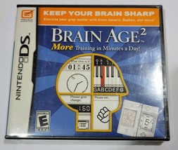Brain Age 2: More Training in Minutes a Day NDS (Brand New Factory Sealed) - £18.30 GBP