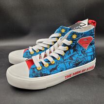 New NWT DC Comics Superman The Man Of Steel High Top Sneakers Shoes Size... - $24.74