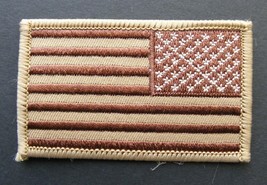 Usa Arm Shoulder Desert Patch Set Left Right 3.25 X 2 Inches - £5.96 GBP