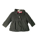 Healthtex Girls Toddler Size 24 Months Black Peacoat Coat Winter Button ... - £10.56 GBP