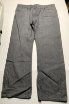 The James by Crate Mens Sz 33 gray Jeans Straight Leg - $29.69