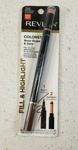 Revlon Colorstay Brow Shape &amp;Glow Brow Marker And Highlighter # 255 / So... - $6.77